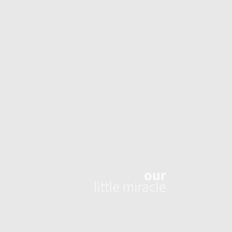 cotton knit grey baby romper, personalised with "made with science, love & so many prayers" by Little Raine Drops Ireland. Personalised romper for keepsake or gift